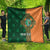 Custom Ireland Cricket Quilt 2024 Celtic Shamrock Go Champions - Wonder Print Shop
