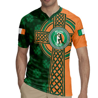Custom Ireland Cricket Rugby Jersey 2024 Celtic Shamrock Go Champions - Wonder Print Shop