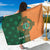 Custom Ireland Cricket Sarong 2024 Celtic Shamrock Go Champions - Wonder Print Shop