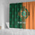 Custom Ireland Cricket Shower Curtain 2024 Celtic Shamrock Go Champions