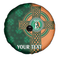 Custom Ireland Cricket Spare Tire Cover 2024 Celtic Shamrock Go Champions - Wonder Print Shop