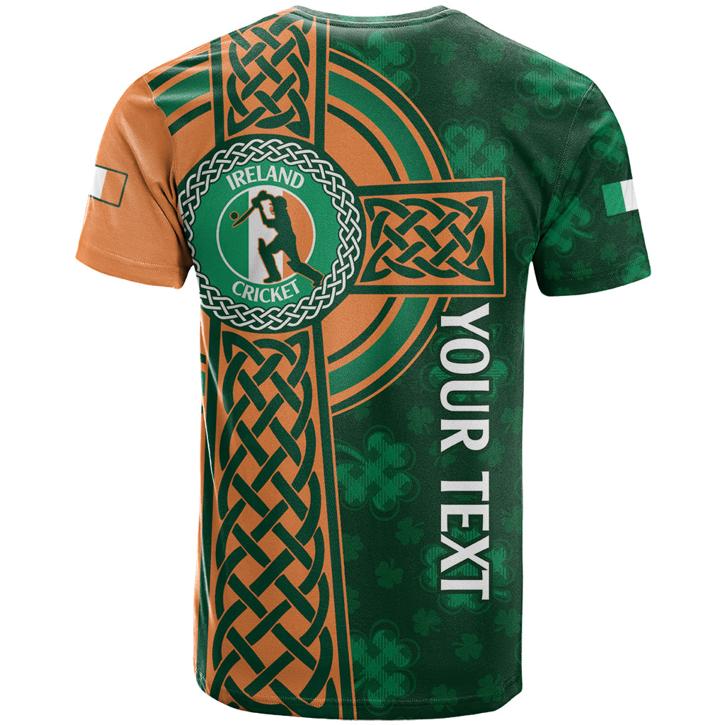 Custom Ireland Cricket T Shirt 2024 Celtic Shamrock Go Champions - Wonder Print Shop