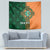 Custom Ireland Cricket Tapestry 2024 Celtic Shamrock Go Champions