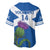 Custom Scotland Cricket Baseball Jersey 2024 Scottish Thistle Flag Style - Wonder Print Shop