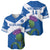 Custom Scotland Cricket Baseball Jersey 2024 Scottish Thistle Flag Style - Wonder Print Shop