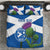 Custom Scotland Cricket Bedding Set 2024 Scottish Thistle Flag Style - Wonder Print Shop