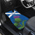 Custom Scotland Cricket Car Mats 2024 Scottish Thistle Flag Style - Wonder Print Shop