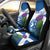 Custom Scotland Cricket Car Seat Cover 2024 Scottish Thistle Flag Style