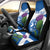 Custom Scotland Cricket Car Seat Cover 2024 Scottish Thistle Flag Style - Wonder Print Shop