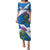 Custom Scotland Cricket Family Matching Puletasi and Hawaiian Shirt 2024 Scottish Thistle Flag Style - Wonder Print Shop