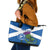 Custom Scotland Cricket Leather Tote Bag 2024 Scottish Thistle Flag Style