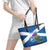 Custom Scotland Cricket Leather Tote Bag 2024 Scottish Thistle Flag Style - Wonder Print Shop