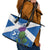 Custom Scotland Cricket Leather Tote Bag 2024 Scottish Thistle Flag Style