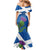 Custom Scotland Cricket Mermaid Dress 2024 Scottish Thistle Flag Style - Wonder Print Shop