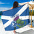 Custom Scotland Cricket Sarong 2024 Scottish Thistle Flag Style