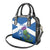 Custom Scotland Cricket Shoulder Handbag 2024 Scottish Thistle Flag Style