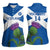 Custom Scotland Cricket Women Sleeveless Polo Shirt 2024 Scottish Thistle Flag Style - Wonder Print Shop