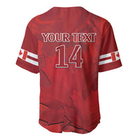 Custom Canada Cricket Baseball Jersey 2024 Maple Leaf Go Champions - Wonder Print Shop