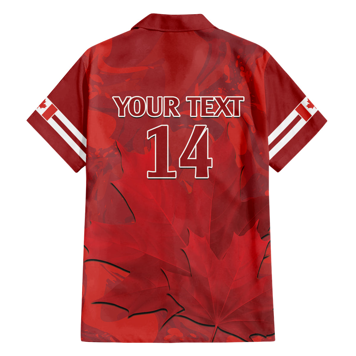 Custom Canada Cricket Family Matching Off The Shoulder Long Sleeve Dress and Hawaiian Shirt 2024 Maple Leaf Go Champions - Wonder Print Shop