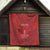 Custom Canada Cricket Quilt 2024 Maple Leaf Go Champions - Wonder Print Shop