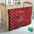 Custom Canada Cricket Quilt 2024 Maple Leaf Go Champions - Wonder Print Shop