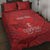 Custom Canada Cricket Quilt Bed Set 2024 Maple Leaf Go Champions