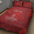 Custom Canada Cricket Quilt Bed Set 2024 Maple Leaf Go Champions