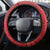 Canada Cricket Steering Wheel Cover 2024 Maple Leaf Go Champions - Wonder Print Shop