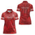 Custom Canada Cricket Women Polo Shirt 2024 Maple Leaf Go Champions - Wonder Print Shop