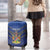 Custom Namibia Cricket Luggage Cover 2024 Go Eagles African Pattern - Wonder Print Shop