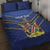 Custom Namibia Cricket Quilt Bed Set 2024 Go Eagles African Pattern