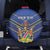 Custom Namibia Cricket Spare Tire Cover 2024 Go Eagles African Pattern - Wonder Print Shop