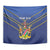 Custom Namibia Cricket Tapestry 2024 Go Eagles African Pattern - Wonder Print Shop