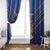 Custom Namibia Cricket Window Curtain 2024 Go Eagles African Pattern - Wonder Print Shop
