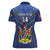 Custom Namibia Cricket Women Polo Shirt 2024 Go Eagles African Pattern - Wonder Print Shop