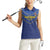 Custom Namibia Cricket Women Sleeveless Polo Shirt 2024 Go Eagles African Pattern - Wonder Print Shop