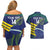 Custom Brazil Football Couples Matching Off Shoulder Short Dress and Hawaiian Shirt Summer 2024 Go Champions Selecao - Wonder Print Shop