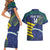 Custom Brazil Football Couples Matching Short Sleeve Bodycon Dress and Hawaiian Shirt Summer 2024 Go Champions Selecao - Wonder Print Shop