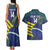 Custom Brazil Football Couples Matching Tank Maxi Dress and Hawaiian Shirt Summer 2024 Go Champions Selecao - Wonder Print Shop
