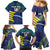 Custom Brazil Football Family Matching Mermaid Dress and Hawaiian Shirt Summer 2024 Go Champions Selecao - Wonder Print Shop