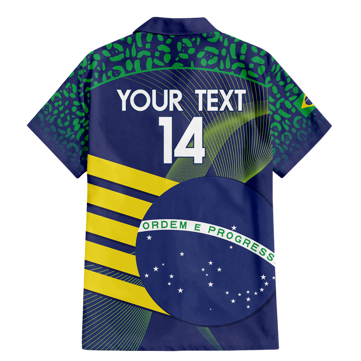 Custom Brazil Football Family Matching Mermaid Dress and Hawaiian Shirt Summer 2024 Go Champions Selecao - Wonder Print Shop
