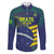 Custom Brazil Football Family Matching Mermaid Dress and Hawaiian Shirt Summer 2024 Go Champions Selecao - Wonder Print Shop