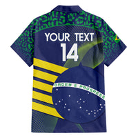 Custom Brazil Football Family Matching Puletasi and Hawaiian Shirt Summer 2024 Go Champions Selecao - Wonder Print Shop