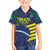 Custom Brazil Football Family Matching Short Sleeve Bodycon Dress and Hawaiian Shirt Summer 2024 Go Champions Selecao - Wonder Print Shop