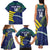 Custom Brazil Football Family Matching Tank Maxi Dress and Hawaiian Shirt Summer 2024 Go Champions Selecao - Wonder Print Shop