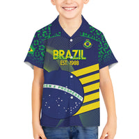 Custom Brazil Football Family Matching Tank Maxi Dress and Hawaiian Shirt Summer 2024 Go Champions Selecao - Wonder Print Shop