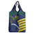 Custom Brazil Football Grocery Bag Summer 2024 Olympic Go Champions Selecao