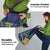 Custom Brazil Football Grocery Bag Summer 2024 Olympic Go Champions Selecao