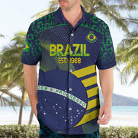 Custom Brazil Football Hawaiian Shirt Summer 2024 Go Champions Selecao - Wonder Print Shop