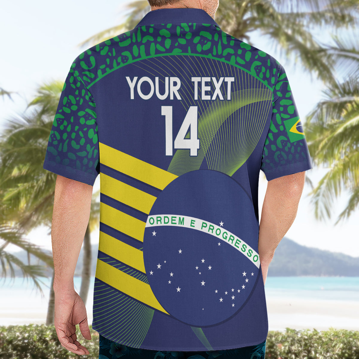 Custom Brazil Football Hawaiian Shirt Summer 2024 Go Champions Selecao - Wonder Print Shop